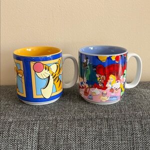 DISNEY Character 2 Mugs Set - Small